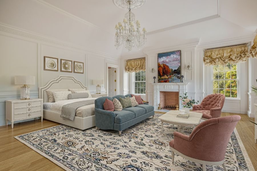 Primary White Suite view 2
