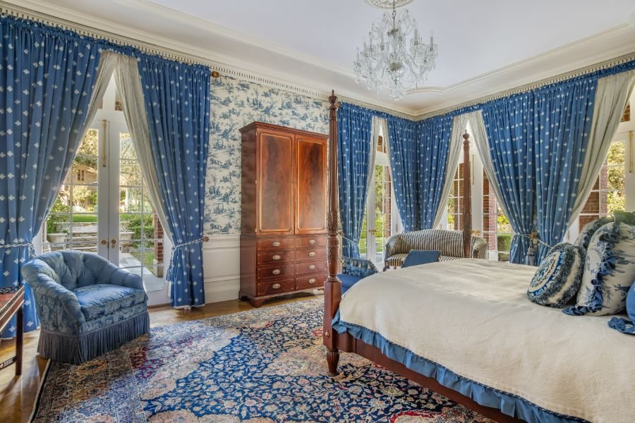 Blue Toile Bedroom main view